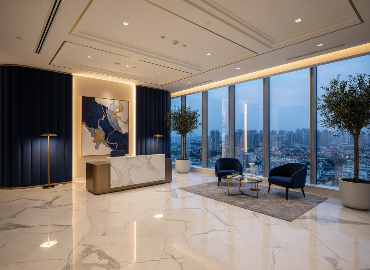 Interior dos escritórios Aurea Capital Lusitana